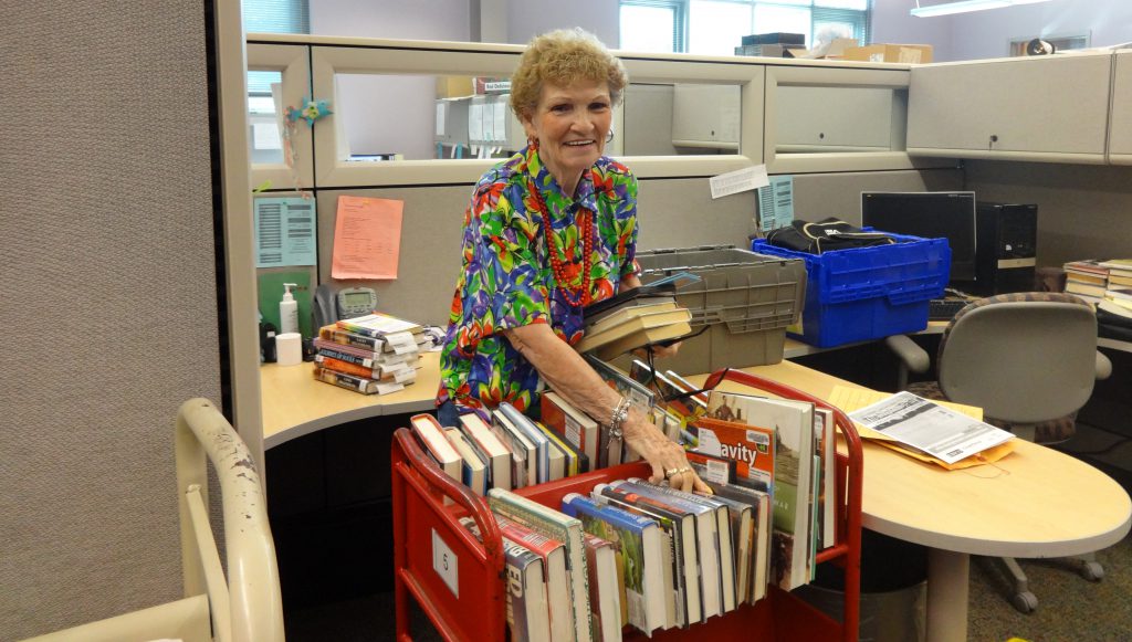 Calvert Library volunteer Martha