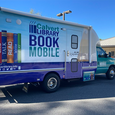 Calvert Library bookmobile